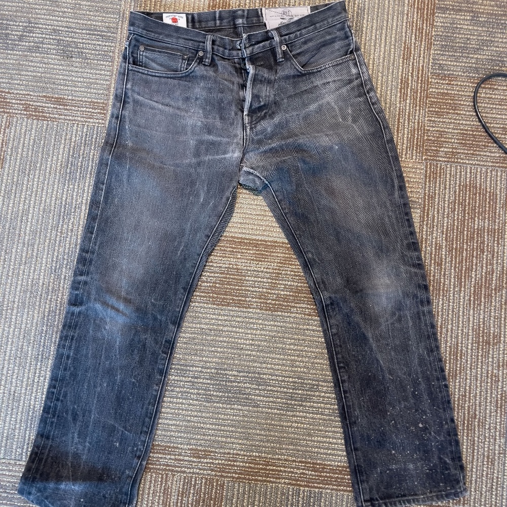 RGT Rogue Territory Stanton Raw Denim Jeans Size 32 x 30
